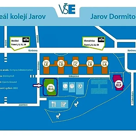 Eislerova Kolej Jarov *